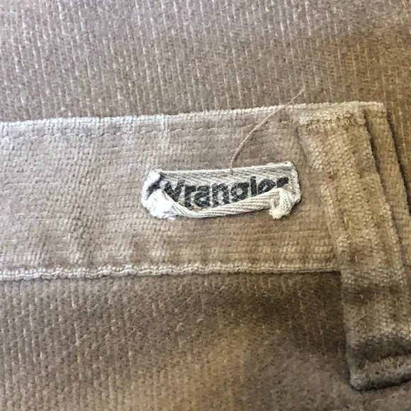 WRANGLER Vintage Corduroy Pants High Rise Mom Mauve Size 30 - Picture 13 of 15